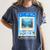 Frutiger Aero Aesthetic Tech Computer Aquarium Tarot Card Women's Comfort Colors T-Shirt Moss