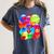 Frutiger Aero Aesthetic Tech Orb Pattern Heart Cherry Lips Raglan Baseball Tee Women's Comfort Colors T-Shirt Moss Frutiger Aero Aesthetic Tech Orb Pattern Heart Cherry Lips Raglan Baseball Tee Women's Comfort Colors T-Shirt Moss