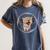 Frutiger Aero Cat Wearing Headphones Bubble 2000s Gen-Z Meme Women's Comfort Colors T-Shirt Moss Frutiger Aero Cat Wearing Headphones Bubble 2000s Gen-Z Meme Women's Comfort Colors T-Shirt Moss