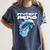 Frutiger Aero Splashy Dolphin Y2k Aesthetic Graphic Premium Women's Comfort Colors T-Shirt Moss