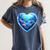 Frutiger Aero Y2K Heart Women's Comfort Colors T-Shirt Moss