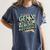 Gen X Lots Of Memories No Evidence Nostalgia Throwback Quote Women's Comfort Colors T-Shirt Moss