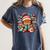 Gingerbread Reading Book Lovers Christmas Bookworm Librarian Premium Women's Comfort Colors T-Shirt Moss