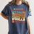 The Girl With The Books Became The Woman Writing Them Women's Comfort Colors T-Shirt Moss The Girl With The Books Became The Woman Writing Them Women's Comfort Colors T-Shirt Moss