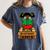 Girl Kid Reading Book Black History Month Bookworm Women's Comfort Colors T-Shirt Moss