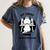 Go Away I'm Introverting Cat With Coffee Women's Comfort Colors T-Shirt Moss