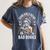 Good Girls Read Bad Books Women's Comfort Colors T-Shirt Moss