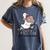 Goose With Books Cute Bookworm Reader Women's Comfort Colors T-Shirt Moss Goose With Books Cute Bookworm Reader Women's Comfort Colors T-Shirt Moss