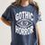 Gothic Classic Horror Thriller Book Movie Film Halloween Women's Comfort Colors T-Shirt Moss