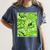 Green Comic Book Green Graphic Women's Comfort Colors T-Shirt Moss