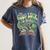 Groovy It's Good Luck To Read St Patrick's Day Book Lucky Women's Comfort Colors T-Shirt Moss