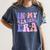 Groovy In My Reading Era Book Lovers Book Reader Women's Comfort Colors T-Shirt Moss