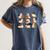 Halloween Ghost Book Lover Women's Comfort Colors T-Shirt Moss