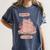 Hang In There It Gets Worse Introverts Anti Valentines Day Women's Comfort Colors T-Shirt Moss