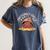 Hermit Crab Saying Emotionally Shelled Introvert Humor Women's Comfort Colors T-Shirt Moss