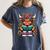 Highland Cow Book Floral Bookworm Women's Comfort Colors T-Shirt Moss Highland Cow Book Floral Bookworm Women's Comfort Colors T-Shirt Moss