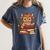 Highland Cow Reading Book Graphic Cow With Book Floral Women's Comfort Colors T-Shirt Moss Highland Cow Reading Book Graphic Cow With Book Floral Women's Comfort Colors T-Shirt Moss