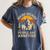 Hiking Because People Are Annoying Introvert Women's Comfort Colors T-Shirt Moss Hiking Because People Are Annoying Introvert Women's Comfort Colors T-Shirt Moss