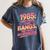Hilarious 1985 Big Hair Bangs Joke For Gen X Nostalgia Women's Comfort Colors T-Shirt Moss