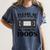 Over The Hill Please Be Patient I'm From The 1900s VHS Premium Tri-Blend Women's Comfort Colors T-Shirt Moss