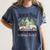 Holiday Scene Nostalgia North Pole Tree Farm Merry Christmas Women's Comfort Colors T-Shirt Moss Holiday Scene Nostalgia North Pole Tree Farm Merry Christmas Women's Comfort Colors T-Shirt Moss