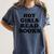 Hot Girls Read Books Lover Bookworm Librarian Book Reading Women's Comfort Colors T-Shirt Moss
