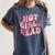 Hot Girls Read Cute Book Lover Reading Club Women's Comfort Colors T-Shirt Moss Hot Girls Read Cute Book Lover Reading Club Women's Comfort Colors T-Shirt Moss