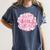 Hot Girls Read Pink Aesthetic Book Lover Reading Women's Comfort Colors T-Shirt Moss