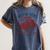Hotrod Rebel Automotive Nostalgia Old Car Distressed Women's Comfort Colors T-Shirt Moss