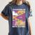 I'd Rather Be Kite Flying Throwback Hobby Memory Kite Women's Comfort Colors T-Shirt Moss