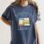 I'd Rather Be At The Library Book Lover Loves Books Women's Comfort Colors T-Shirt Moss