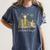 I'm Booked Tonight Floral Books Cozy Reading Graphic Women's Comfort Colors T-Shirt Moss