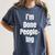 I'm Done People-Ing Introvert Humor Sarcastic Gamer Jokes Women's Comfort Colors T-Shirt Moss