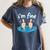 I'm Fine Drowning Thumbs Up Introvert Meme Humor Women's Comfort Colors T-Shirt Moss