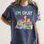 I'm Okay Book Reader Book Nerd Book Reading Lover Women's Comfort Colors T-Shirt Moss