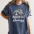 Indoor Cat Energy Raccoon Introvert Anti Social Mascot Women's Comfort Colors T-Shirt Moss