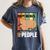 Introvert Capybara Rodent Animal Lover Antisocial Retro Women's Comfort Colors T-Shirt Moss