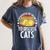 Introvert Cat Kitten Quote For Feline Whisperer Women's Comfort Colors T-Shirt Moss Introvert Cat Kitten Quote For Feline Whisperer Women's Comfort Colors T-Shirt Moss