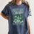Introvert Nature Lover Introverted Forest Lover & Tree Women's Comfort Colors T-Shirt Moss