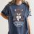 Introvert Panther And Coffee Lovers Women's Comfort Colors T-Shirt Moss
