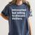 Introvert Thriller Reader Women's Comfort Colors T-Shirt Moss Introvert Thriller Reader Women's Comfort Colors T-Shirt Moss