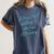 Introvert But Willing To Discuss Astronomy Women's Comfort Colors T-Shirt Moss