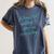 Introvert But Willing To Discuss Crocheting Women's Comfort Colors T-Shirt Moss
