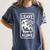Introvert's Peaceful Solitude Graphic Leave Alone Quiet Women's Comfort Colors T-Shirt Moss