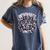 Introverts Unite Quirky Solitude Women's Comfort Colors T-Shirt Moss