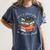 It's a Good Day To Read a Book Floral Stack Tee Women's Comfort Colors T-Shirt Moss