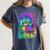 Its A Good Day To Read Book Kids Boys Girls Reading Graphic Women's Comfort Colors T-Shirt Moss