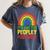 It's Way Too Peopley Outside Anti Social Introvert Women's Comfort Colors T-Shirt Moss It's Way Too Peopley Outside Anti Social Introvert Women's Comfort Colors T-Shirt Moss