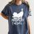 It's Way Too Peopley Outside Cute Cat Introvert Women's Comfort Colors T-Shirt Moss