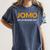JOMO Joy Of Missing Out Introvert Women's Comfort Colors T-Shirt Moss